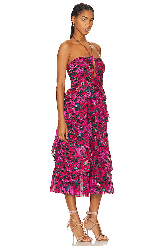 view 2 of 3 ROBE SIMONA in Snapdragon