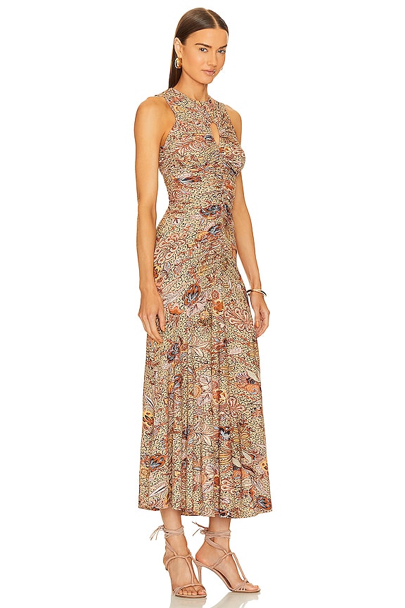 view 2 of 3 ROBE GWYNNE in Wheat Flower