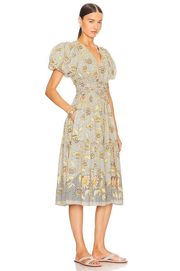 view 2 of 3 ПЛАТЬЕ ELOISA in Chrysanthemum