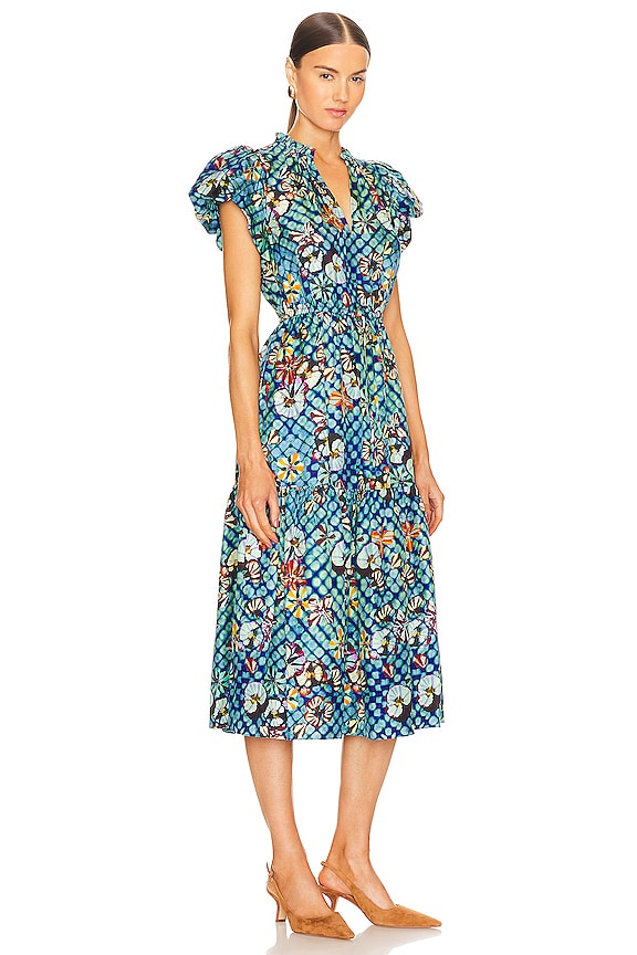 view 2 of 3 VESTIDO SCARLETT in Azul
