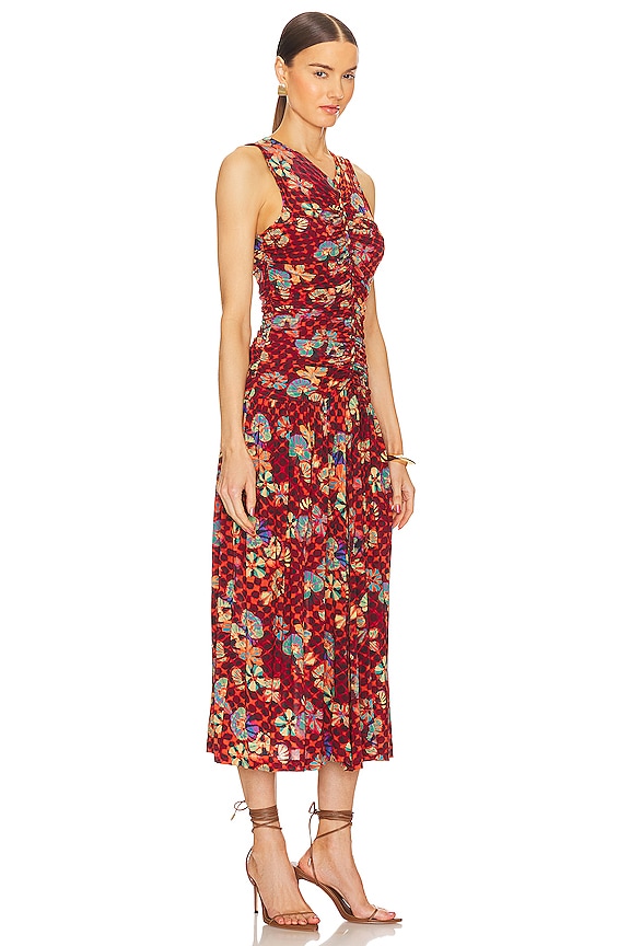 view 2 of 3 FLORA 원피스 in Oasis