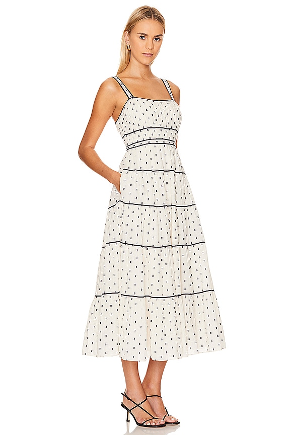 view 2 of 4 CLEMENTE ミディ丈ドレス in Ivory