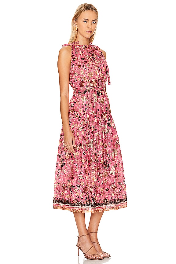 view 2 of 3 VESTIDO MIDI SAMAR in Hollyhock