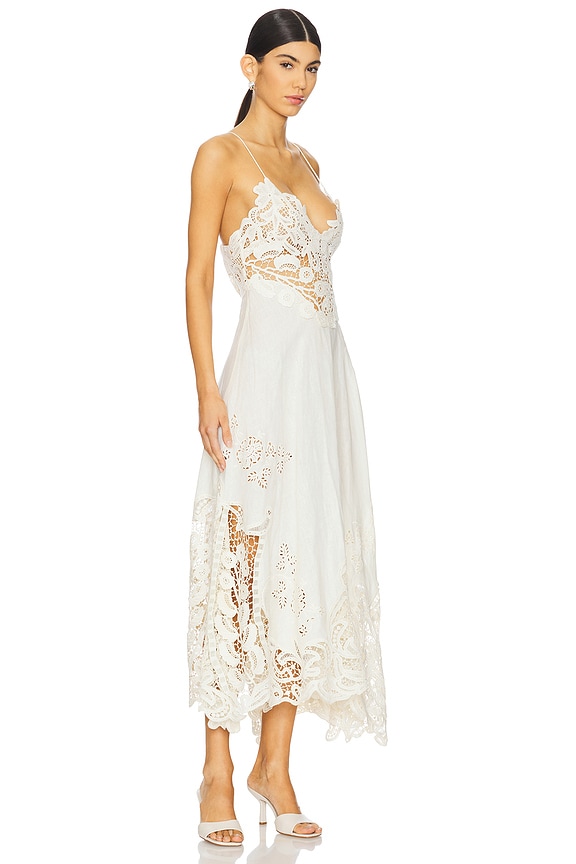 view 2 of 5 ROBE MI-LONGUE BRIGITTE in Pristine