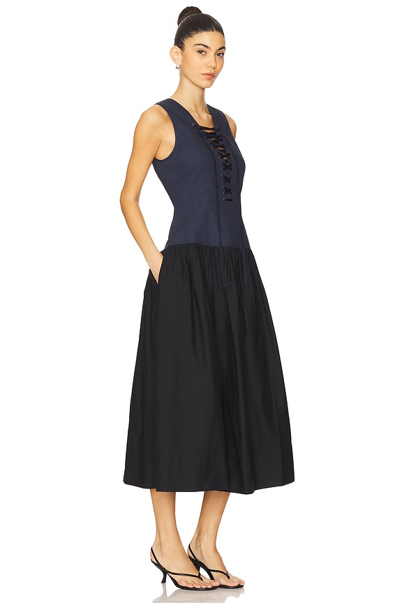 view 2 of 3 Denia Dress in Twilight Colorblock