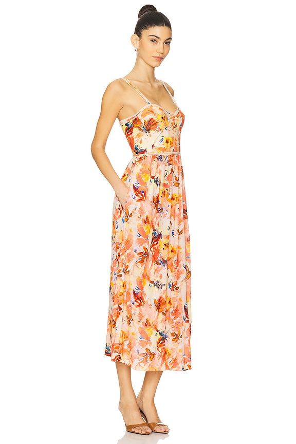 view 2 of 3 Eliza Dress in Snapdragon