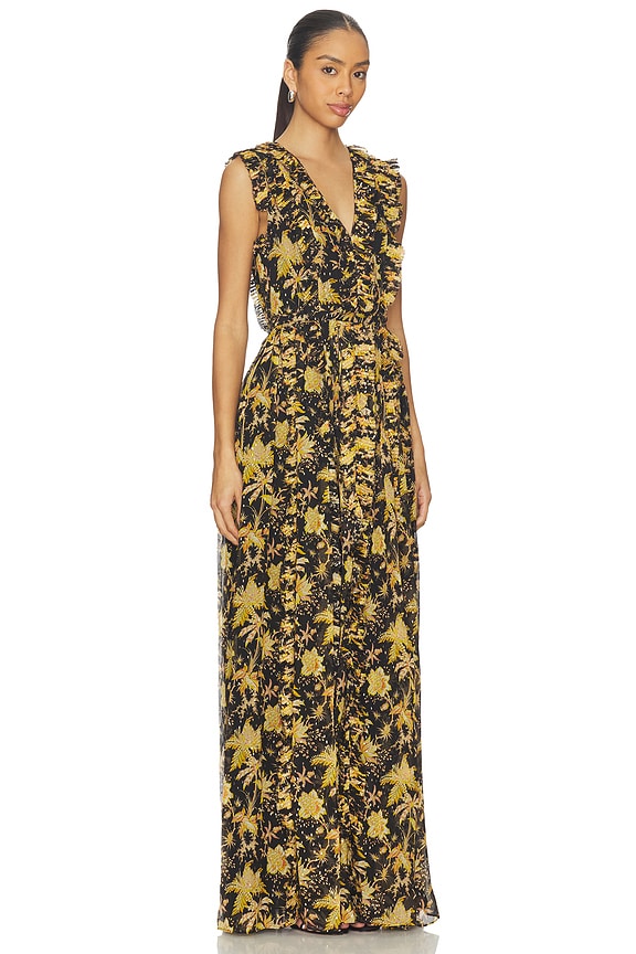 view 2 of 3 Aida Dress in Forsythia