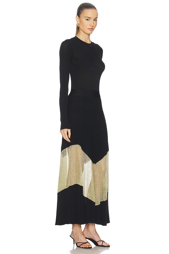 view 2 of 3 ROBE ROANNE in Gold Noir