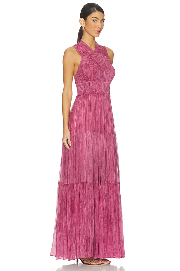 view 2 of 5 VESTIDO LARGO FREESIA in Amaranthus