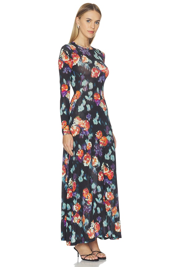 view 2 of 3 Amari Longsleeve Jersey Dress in Nocturne