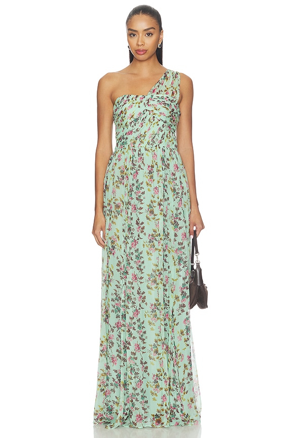 view 1 of 4 VESTIDO LARGO AURELINE in Opaline