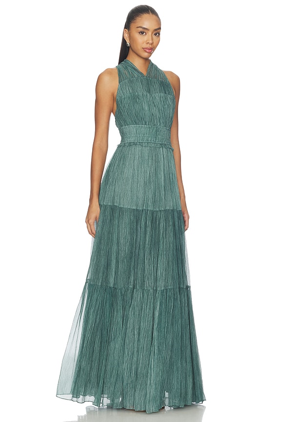 view 2 of 4 Freesia Gown in Kelp