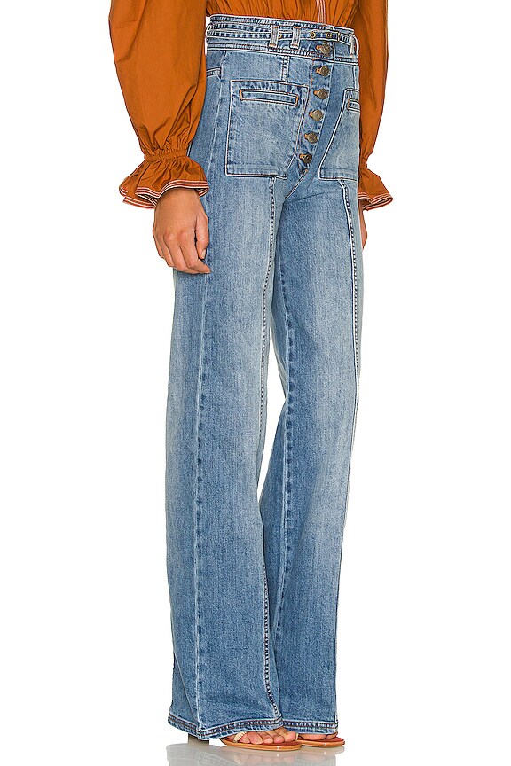 view 2 of 4 Abrams Jean in Medium Wash