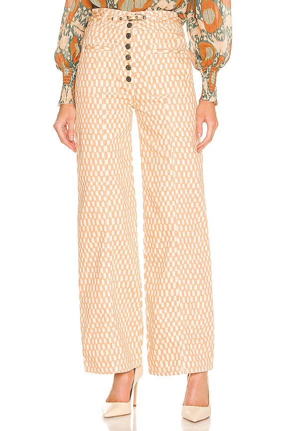 view 1 of 4 PANTALON ABRAMS in Clay Painted