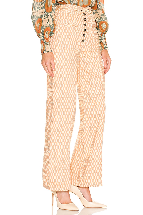 view 2 of 4 PANTALON ABRAMS in Clay Painted