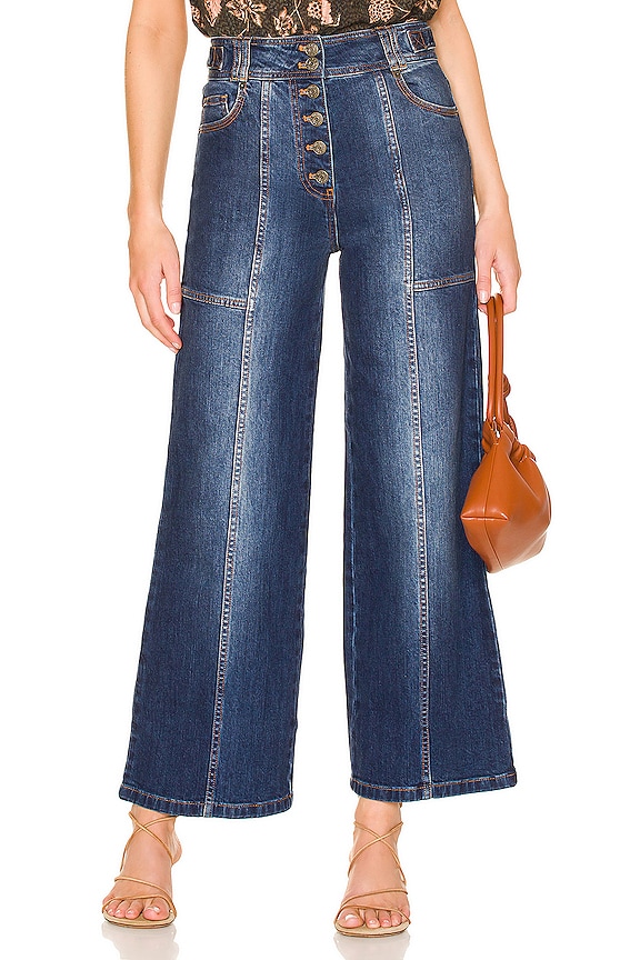 view 1 of 4 Billie Pant in Dark Wash