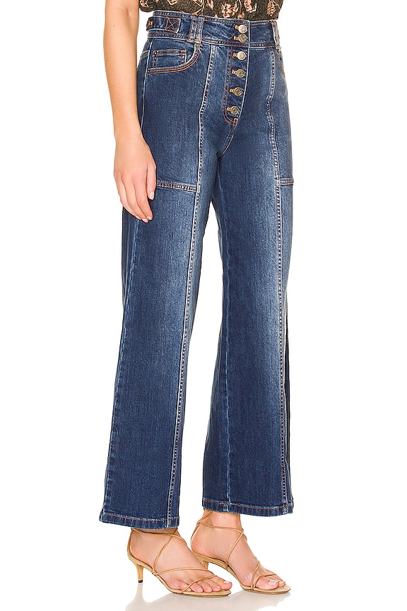 view 2 of 4 Billie Pant in Dark Wash