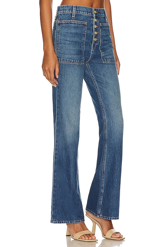 view 2 of 4 Lou Jean in Danube Medium Indigo Wash