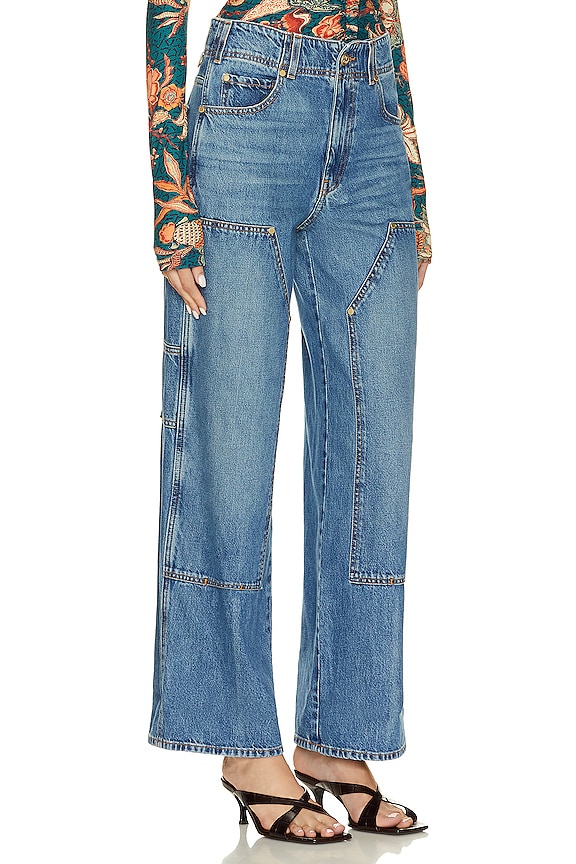 view 2 of 4 ИЗ ДЕНИМА OLYMPIA in Danube Medium Indigo Wash