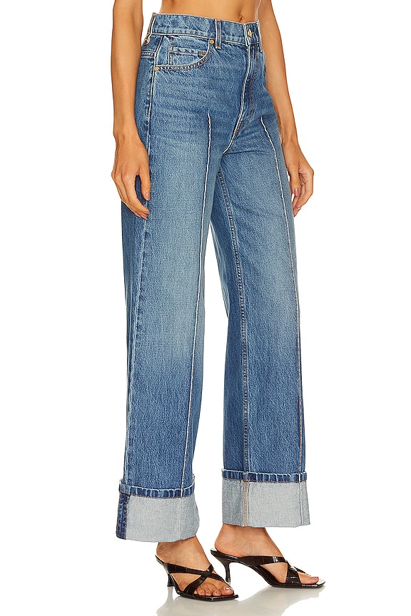 view 2 of 4 JEAN GENEVIEVE in Danube Medium Indigo Wash