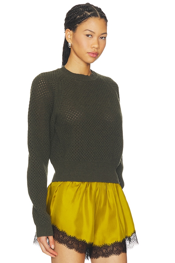 view 2 of 4 Ronan Knit Pullover in Militaire