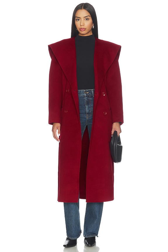 view 2 of 4 ABRIGO LANA RORY  in Cerise