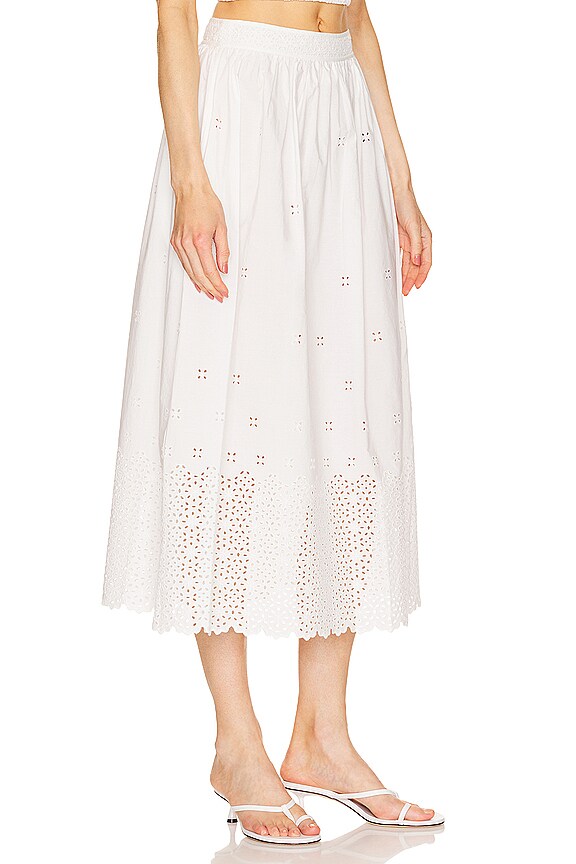 view 2 of 4 FALDA MIDI MARISOL in Cowrie