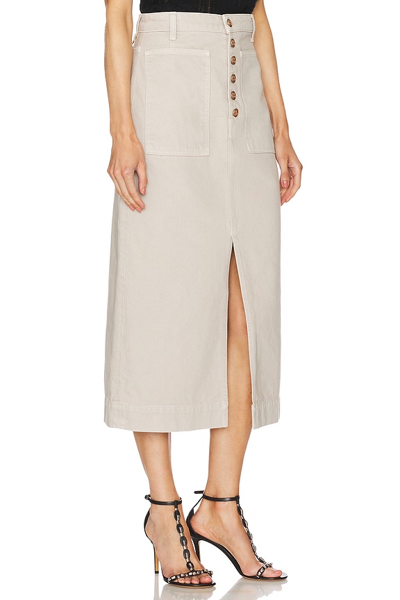 view 2 of 6 Bea Skirt in Dove Wash