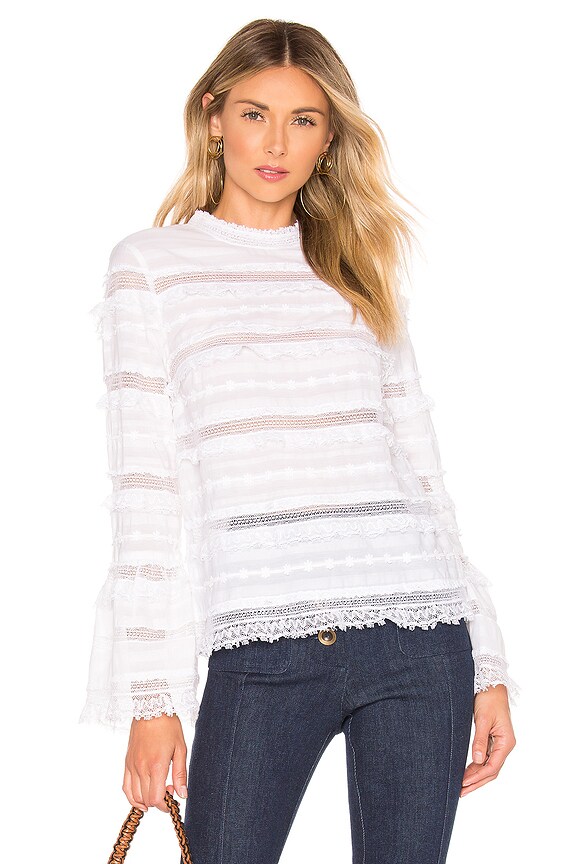 view 2 of 5 Grace Blouse in Blanc