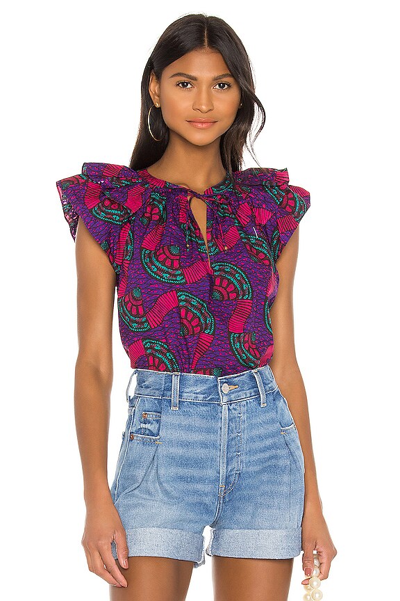 view 2 of 5 BLUSA ELM in Violet