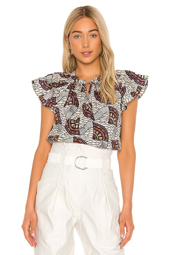 view 2 of 5 Elm Top in Cream