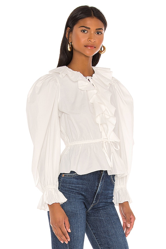view 2 of 4 Kalila Blouse in Blanc