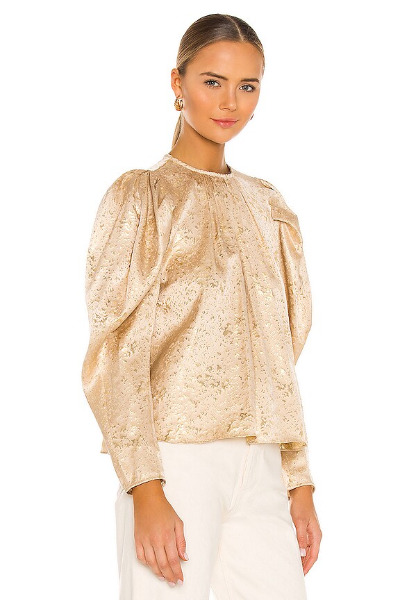 view 2 of 5 Ivy Blouse in Sand