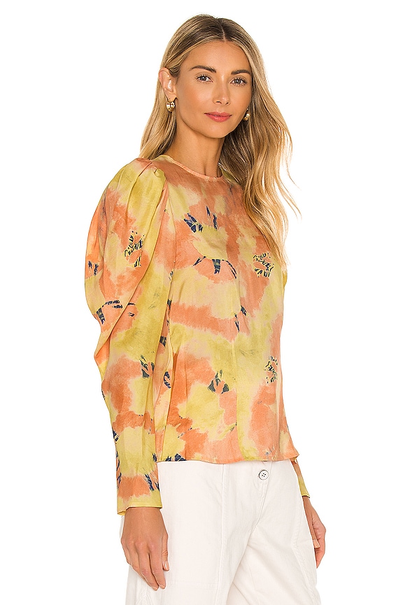 view 2 of 4 Ora Blouse in Citrine