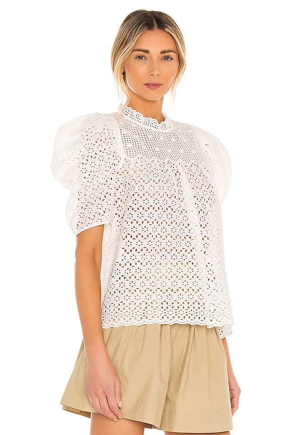 view 2 of 4 Mae Top in Blanc