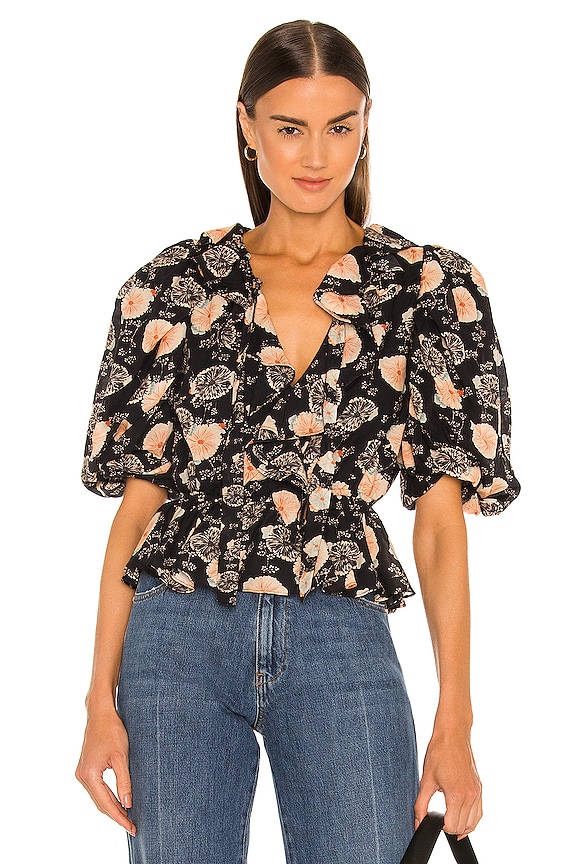 view 1 of 5 Nadya Blouse in Noir Floral