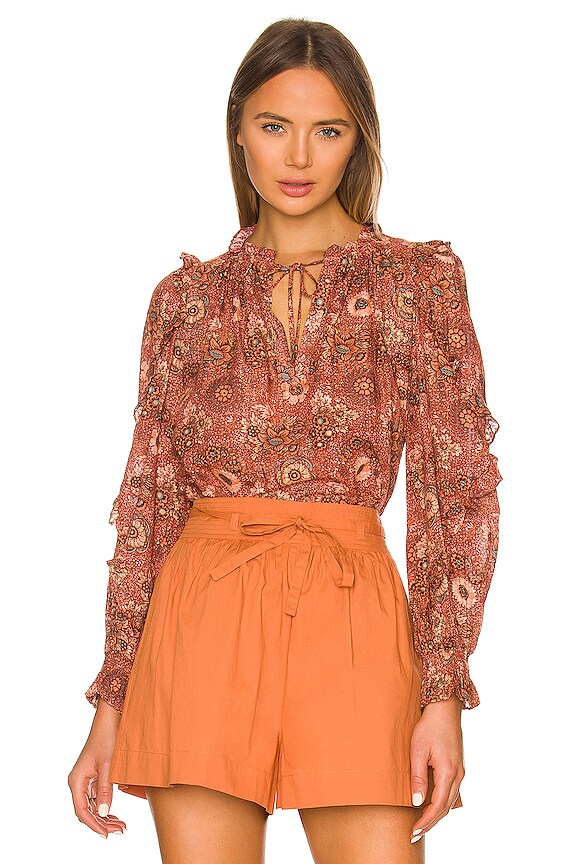 view 2 of 5 Manet Blouse in Rosebud