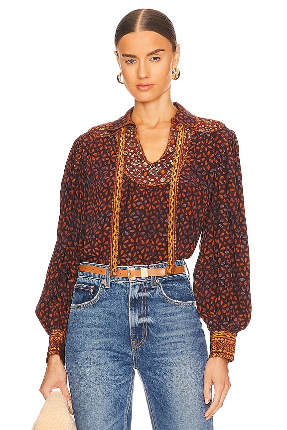 view 1 of 5 Aminda Blouse in Agate