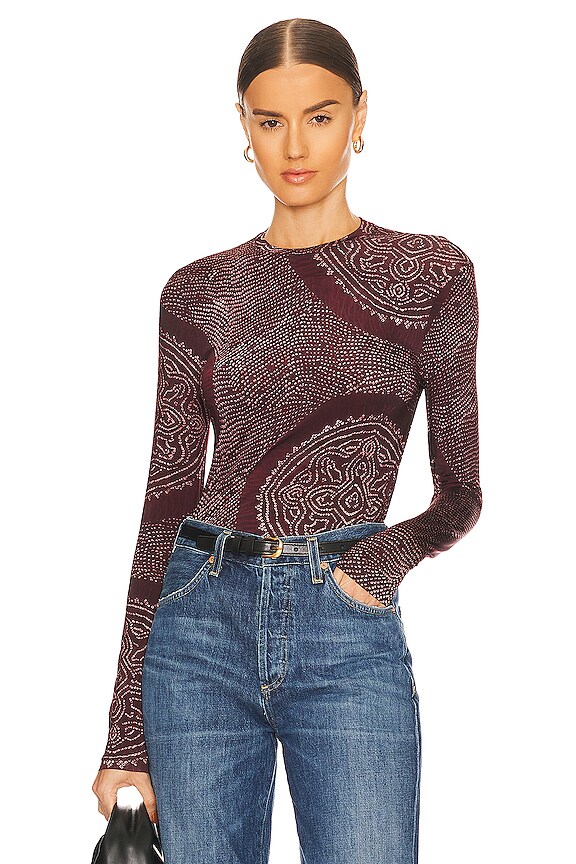 view 1 of 4 Eve Top in Garnet