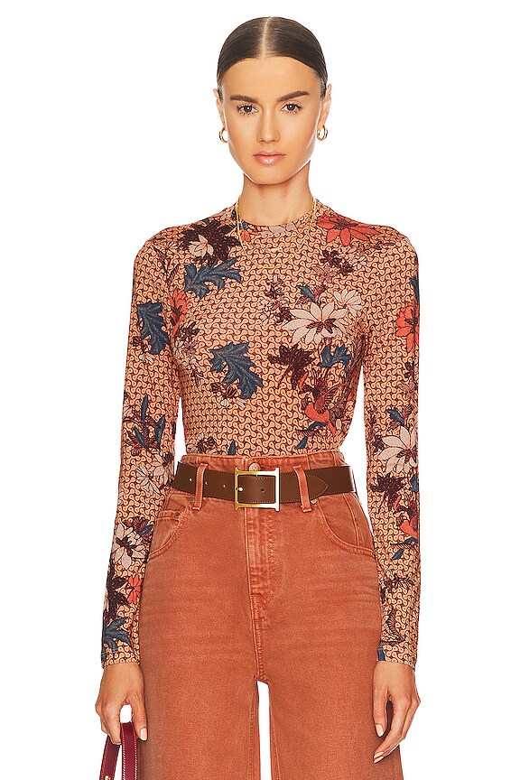 view 1 of 4 Eve Top in Garden Rose