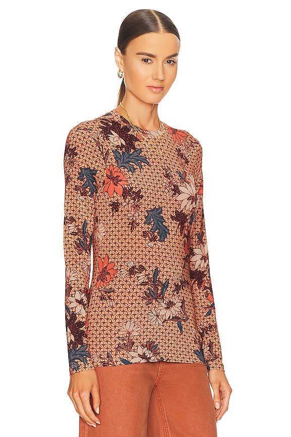 view 2 of 4 Eve Top in Garden Rose