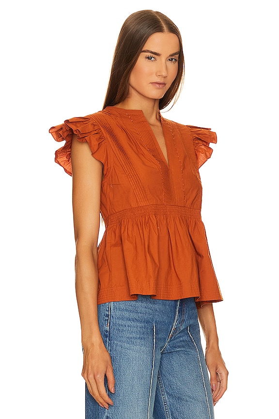view 2 of 4 Luise Top in Saffron