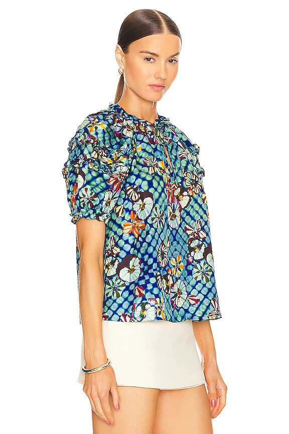 view 2 of 4 Annabella Top in Azul