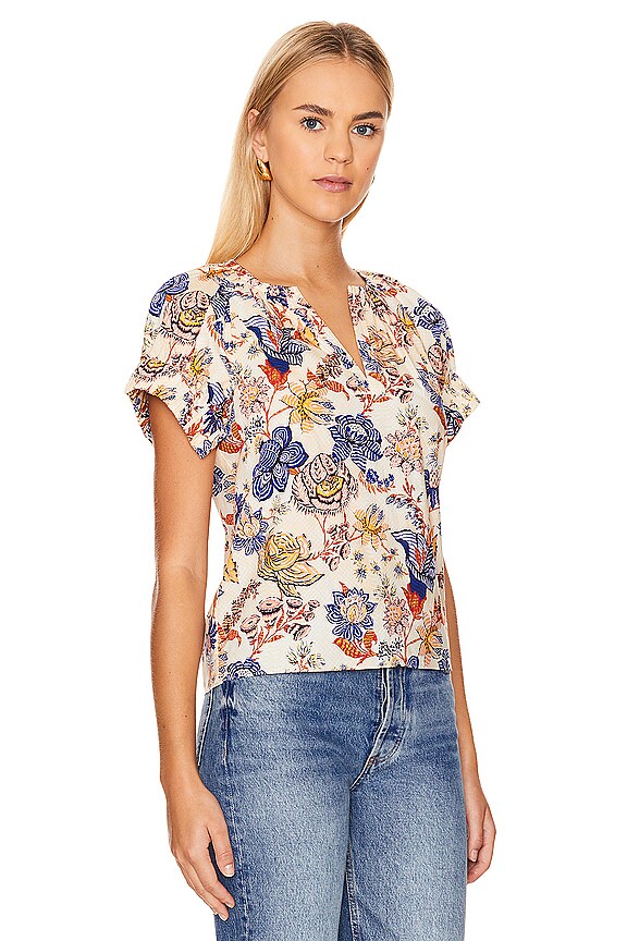 view 2 of 4 Naomi Top in Magnolia