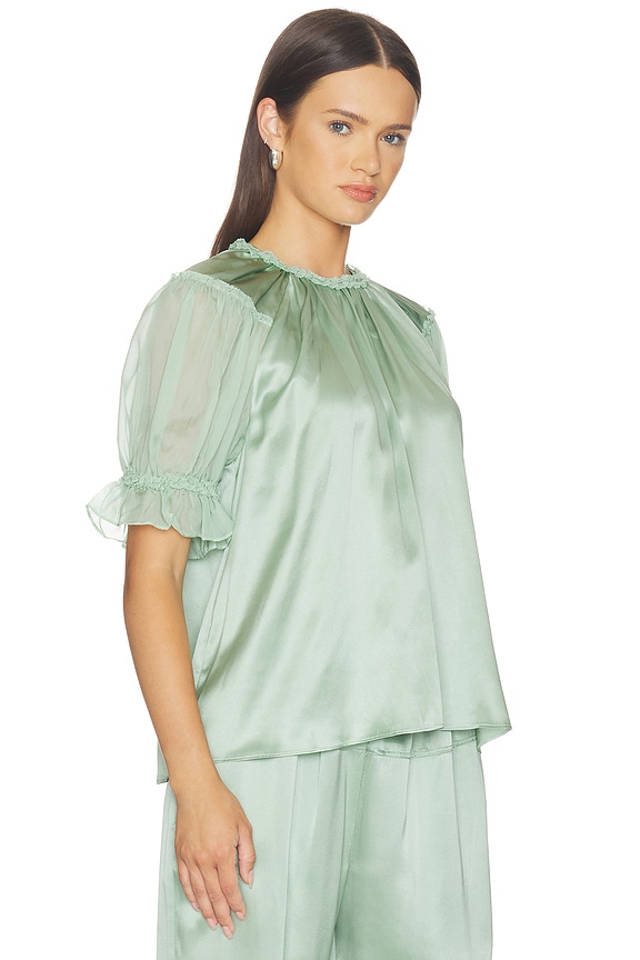 view 2 of 4 Alina Top in Celadon