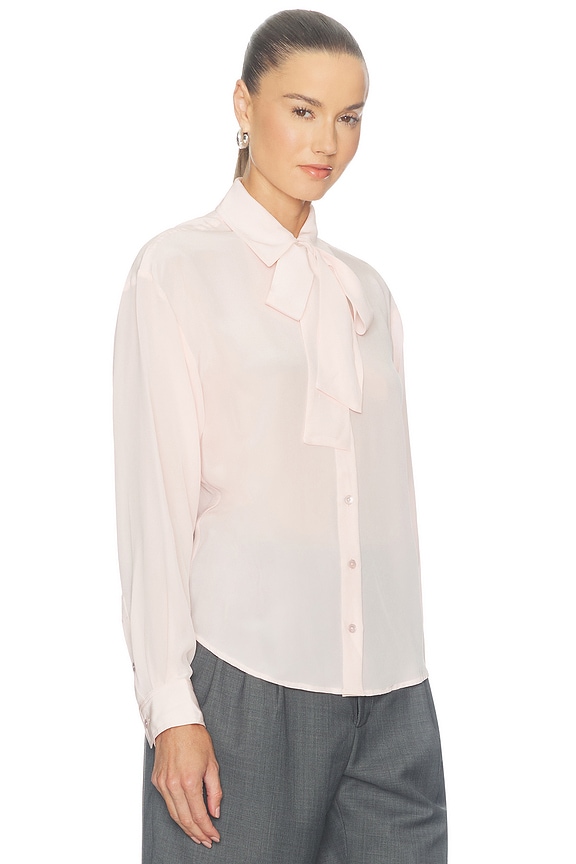 view 2 of 4 BLUSA LISE LONG SLEEVE in Powder