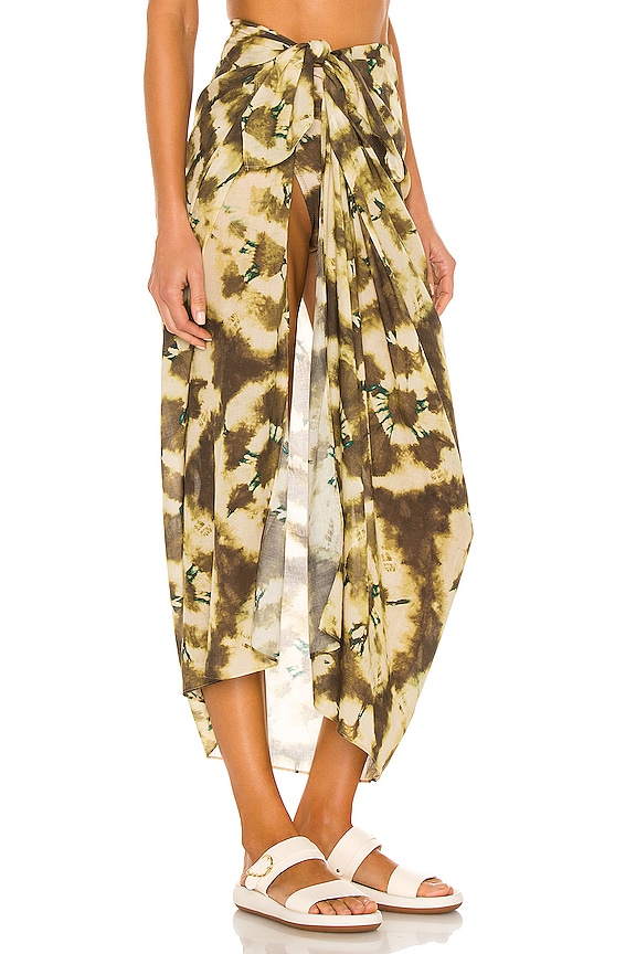 view 2 of 4 Paz Coverup in Olive
