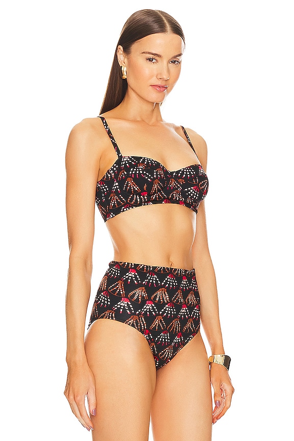 view 2 of 4 ZAHARA ビキニトップ in Quince