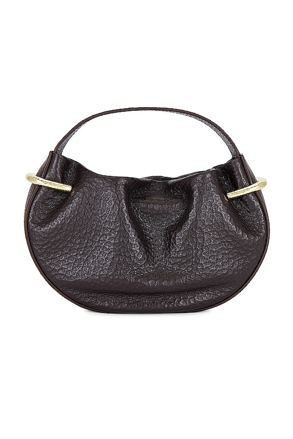view 2 of 5 Tilda Ruched Mini Bag in Chocolate