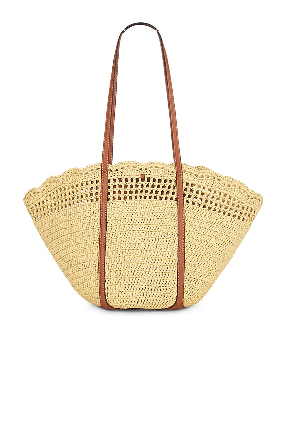 view 2 of 5 Marina Raffia Tote Bag in Natural